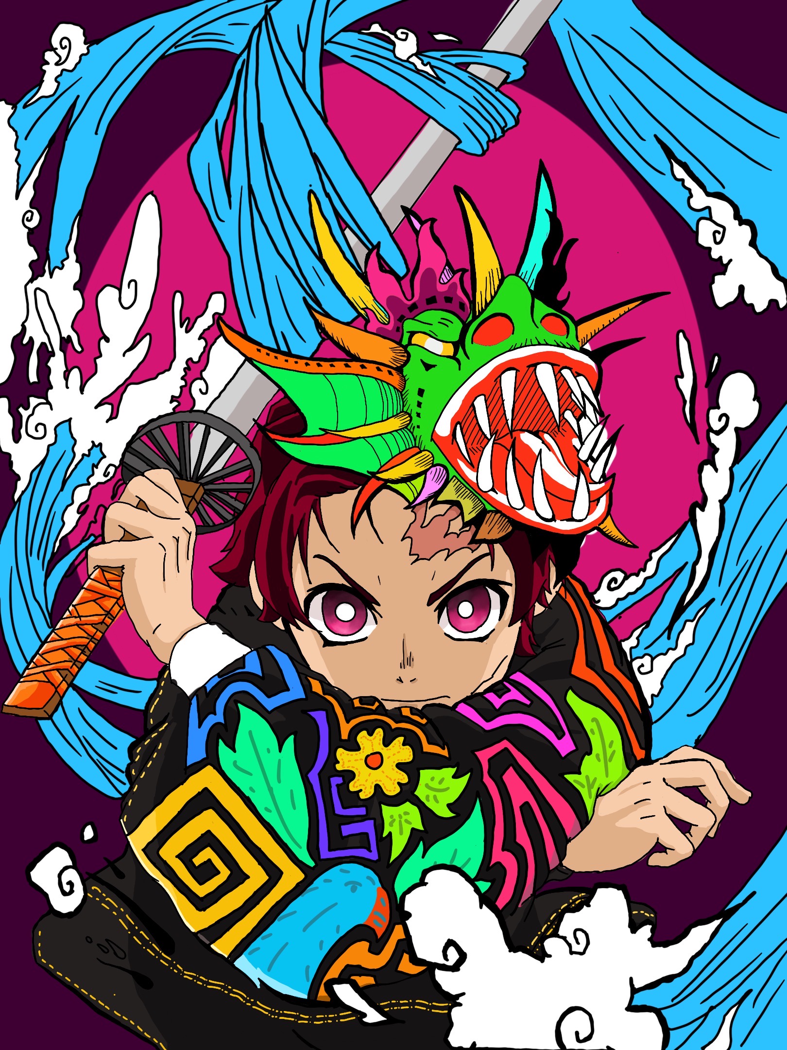 Tanjiro Kamado by TrippinTheLife on DeviantArt