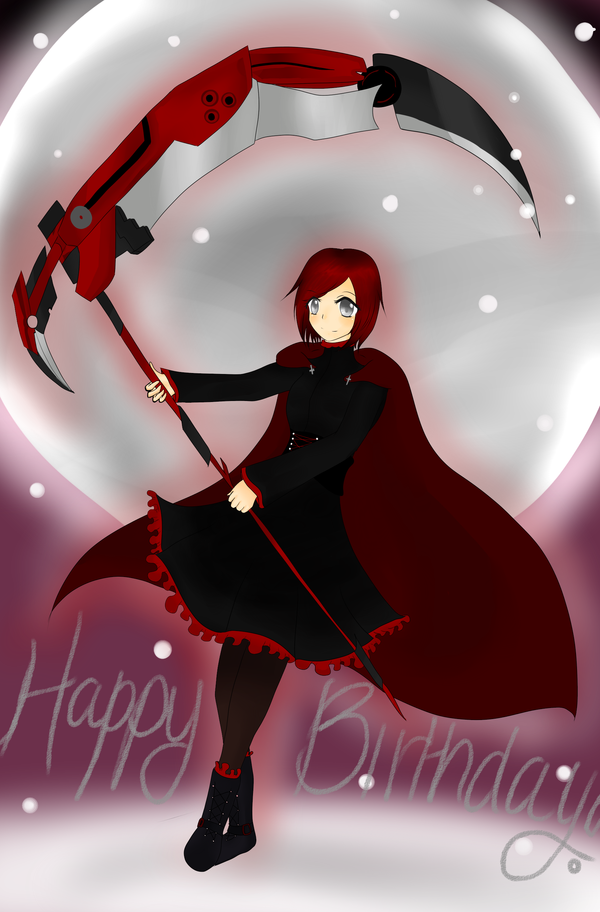 RWBY Red! HBD Jacob 