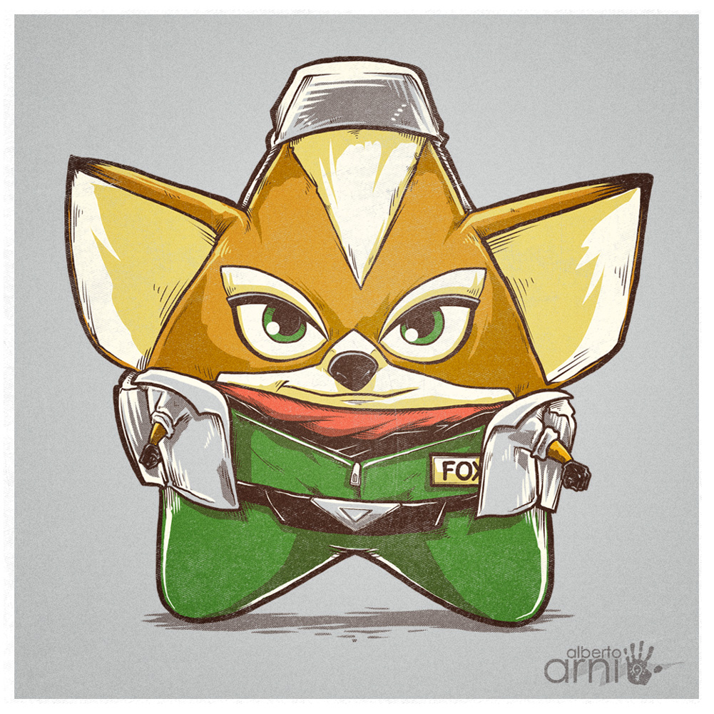 Inspired by Star Fox 64