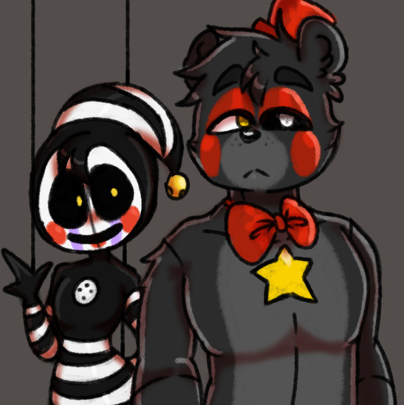 Lefty and Puppet over Freddy and Gregory [Five Nights at Freddy's Security  Breach] [Mods]