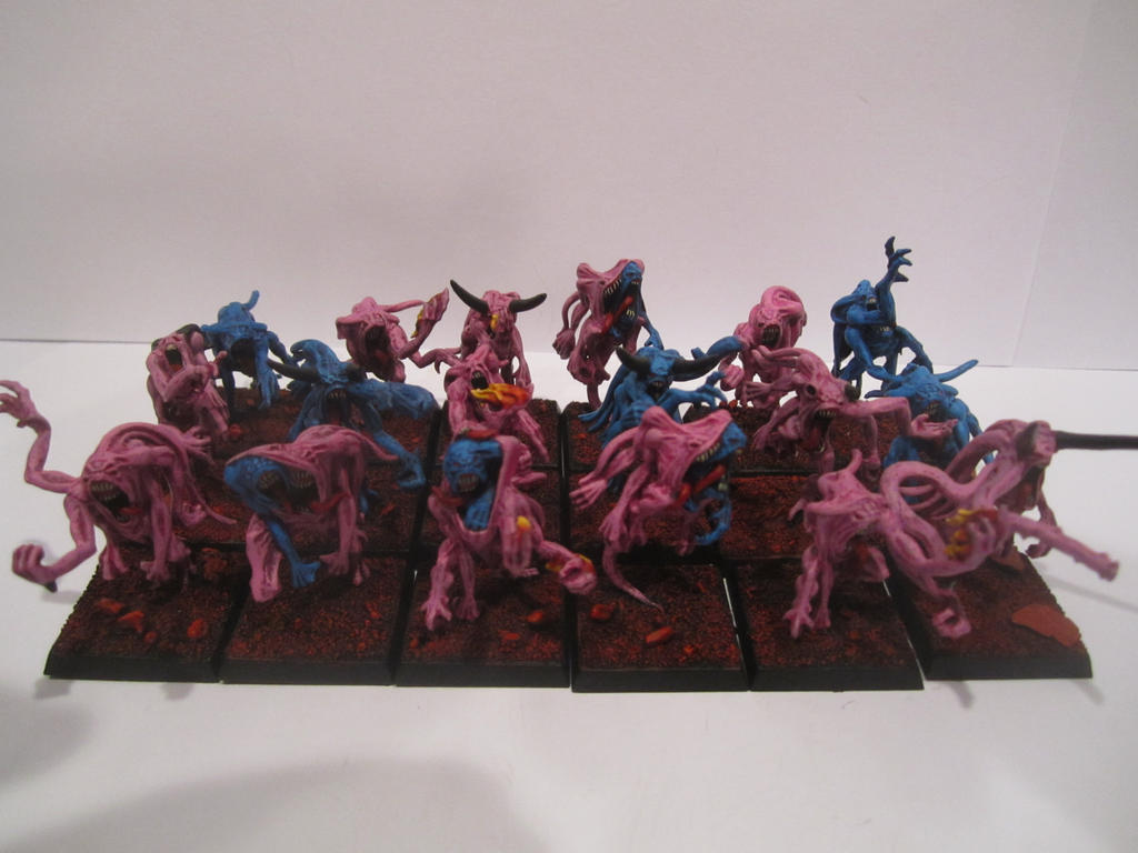 Pink Horrors Of Tzeentch