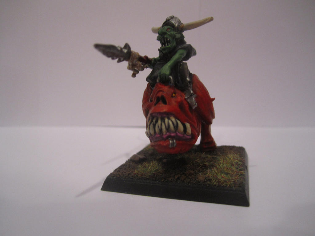 Goblin Squig Rider by SashaShark on DeviantArt