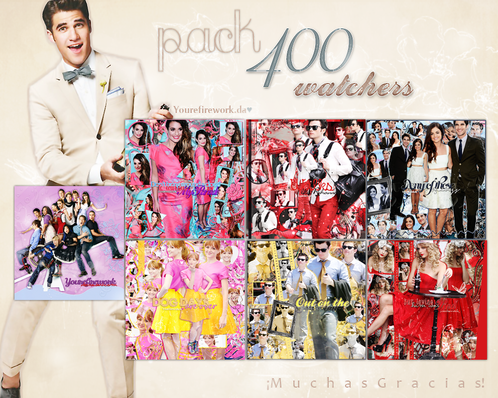 +Pack 400 Watchers [G r a c i a s].