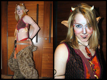 Autumn Scorpio Bodice on a Satyr