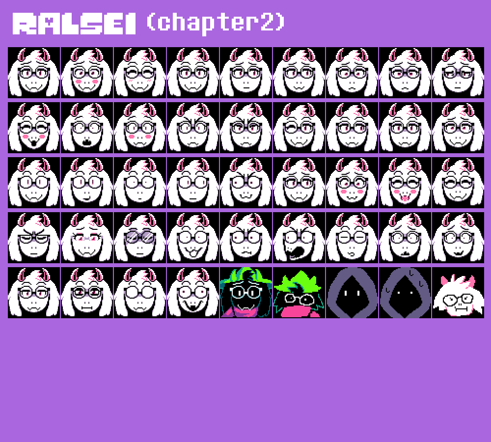 Ralsei Talksprites chapter 2 by metr0nix727 on DeviantArt