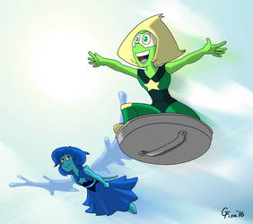 Peridot finds her wings