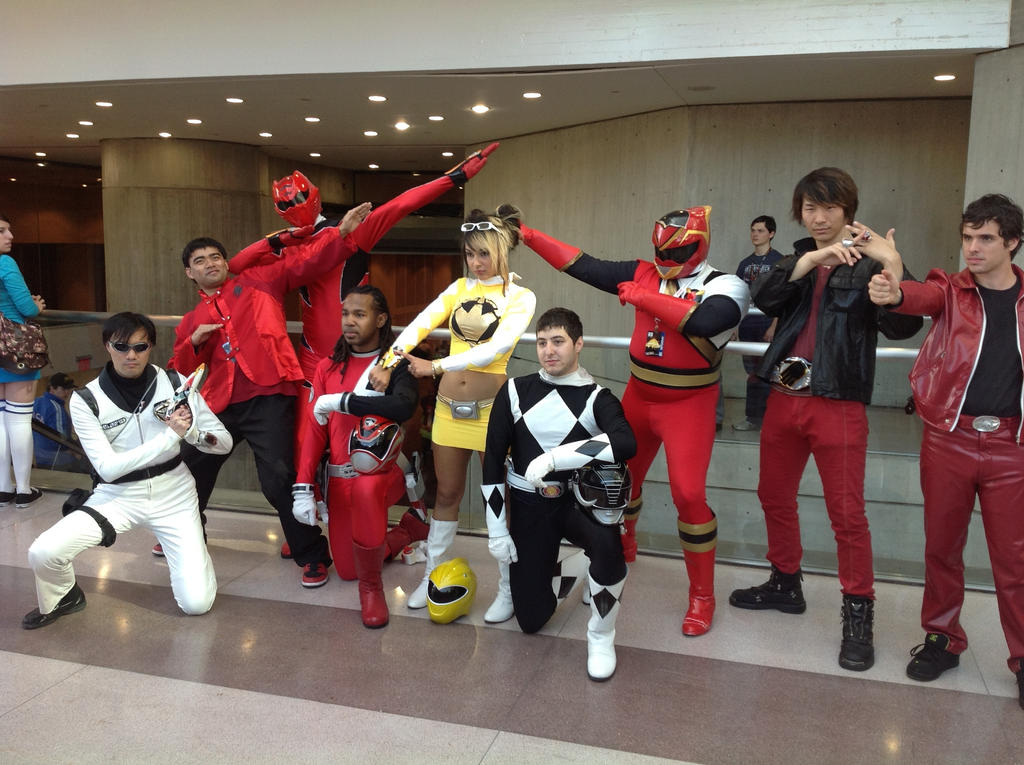 Power Rangers and Raiders by MrThompson777 on DeviantArt
