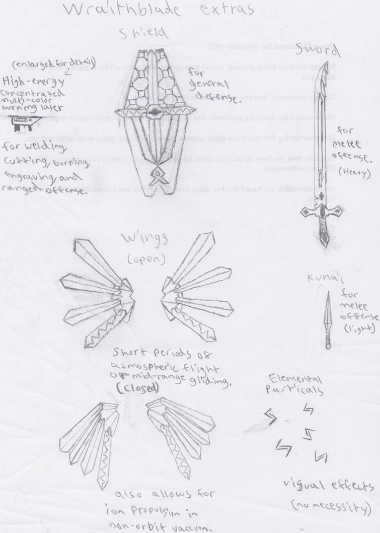 Wraithblade extras by Fleetwing13 on DeviantArt