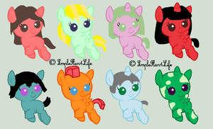 Cheap Pony Adoptables!