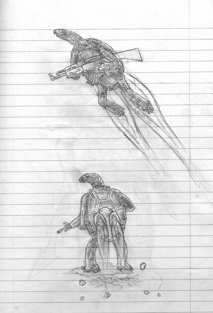 Jetpack Turtle Jetpack Turtle Soldiers by InfiniteGreed on DeviantArt