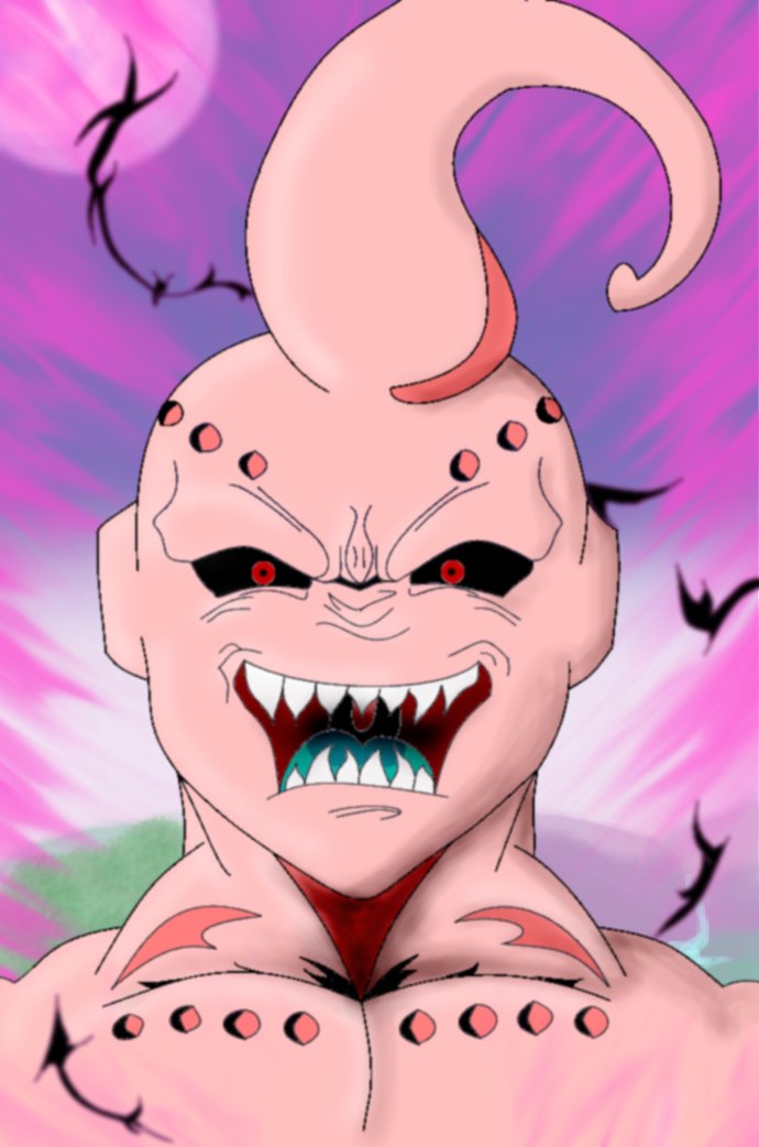 Kid Buu Colored