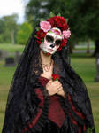 Handmade Mask-La Rosa Catrina by EffigyMasks