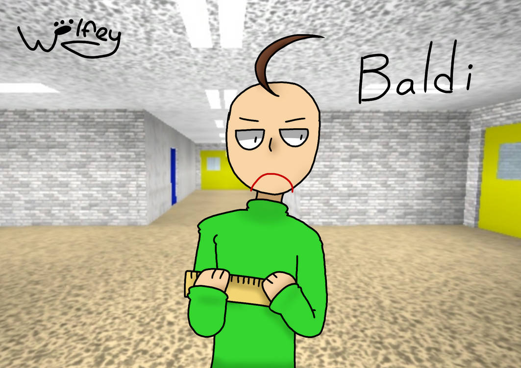 Baldi - Baldi's Basics by WolfeyTheWolf28889 on DeviantArt