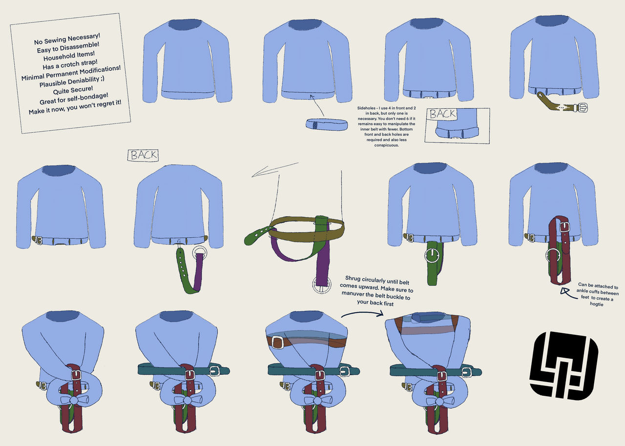 How to make a straitjacket by xmikali on DeviantArt