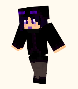 Ender Girl, Minecraft Skin