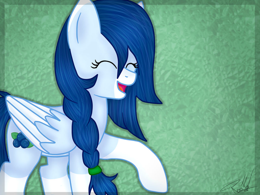 Blue Raspberry Equestria Blueberry by RexaFox on DeviantArt