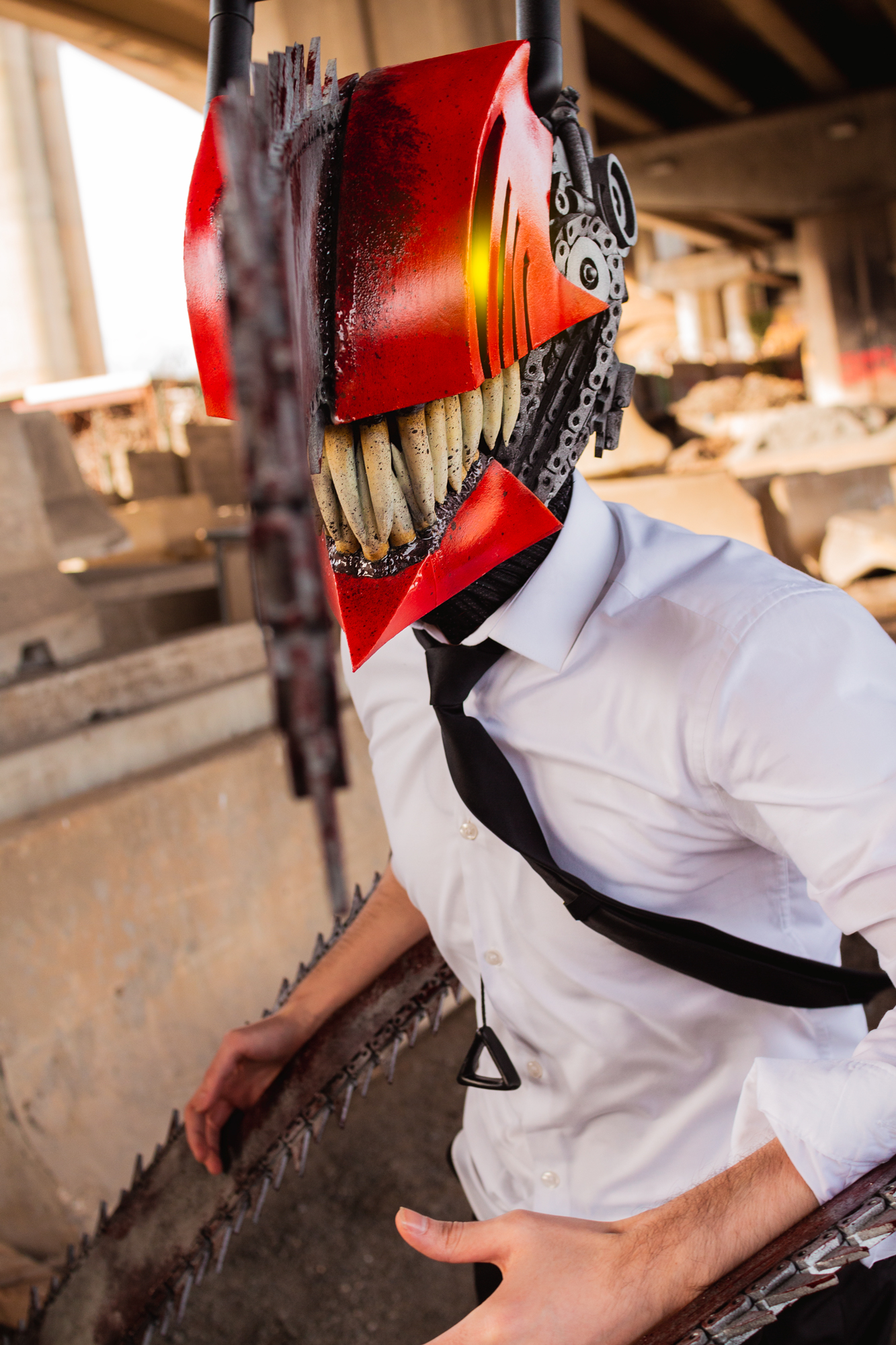 Chainsaw man cosplay by Andivicosplay on DeviantArt