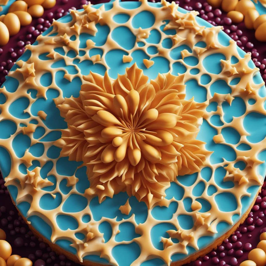 Mandelbrot Zoom On A #cake by Leafbinder on DeviantArt