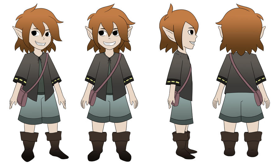 Elf model Sheet by Nazanin-elf on DeviantArt