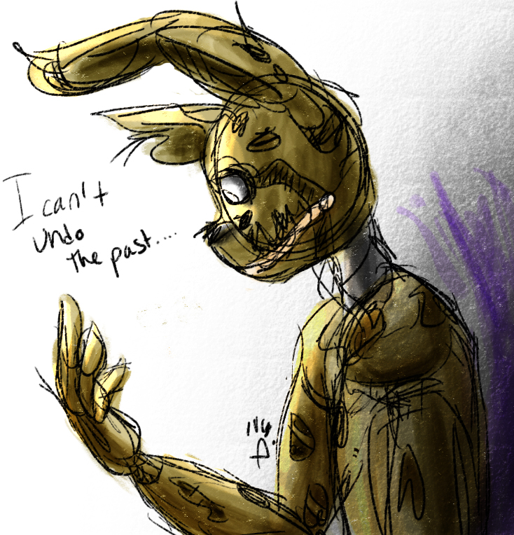 Springy Crying Sad Springy doodle colored by Springaling on DeviantArt