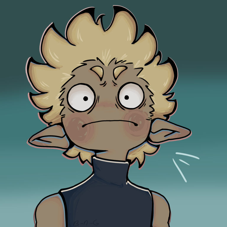 Random Dudee Color version of random dude by burntmash on DeviantArt