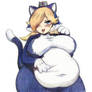 Fat Cat Rosalina (Colored)
