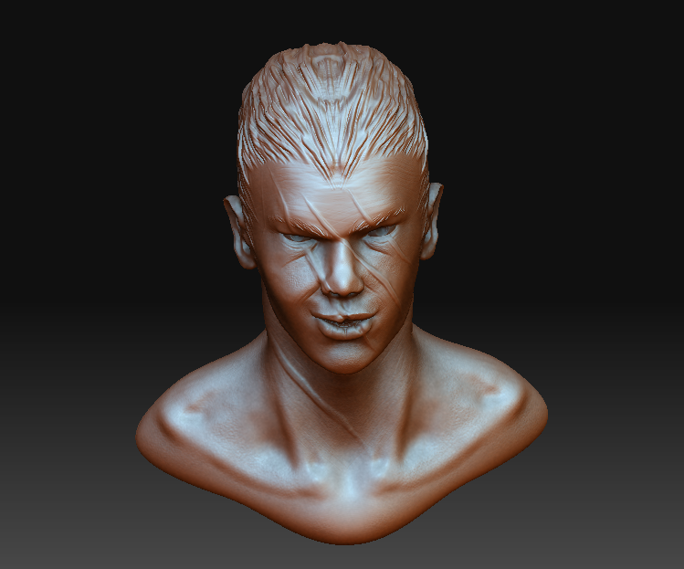 head zbrush sketch 2