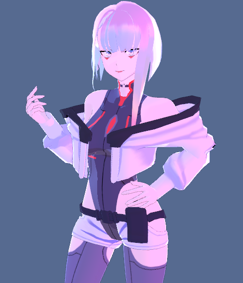 Lucy Vrchat avatar by wozzlewozz on DeviantArt