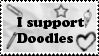 I support Doodles by BloodSoakedMadness
