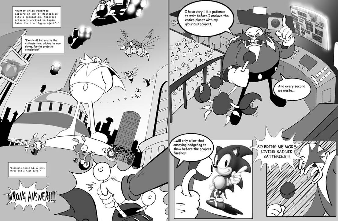 Sonic 2- pages 1 and 2 by AnTyep on DeviantArt