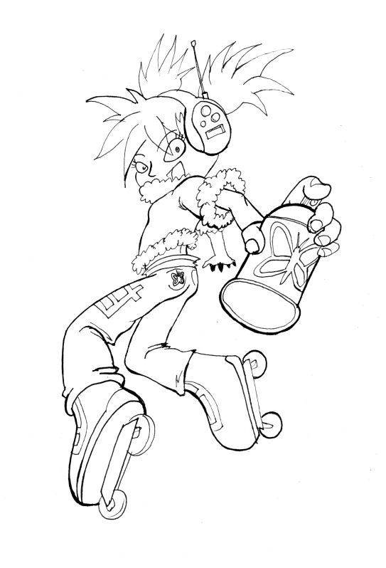 Jet Set Radio-Rugrats: Kimi