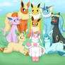 Eevee and the Eeveelutions