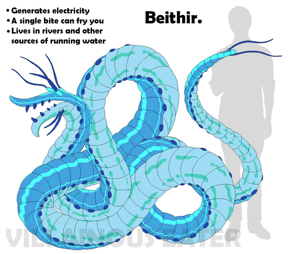 Beithir Fish Leddyrion Beithir by VillainousEater on DeviantArt