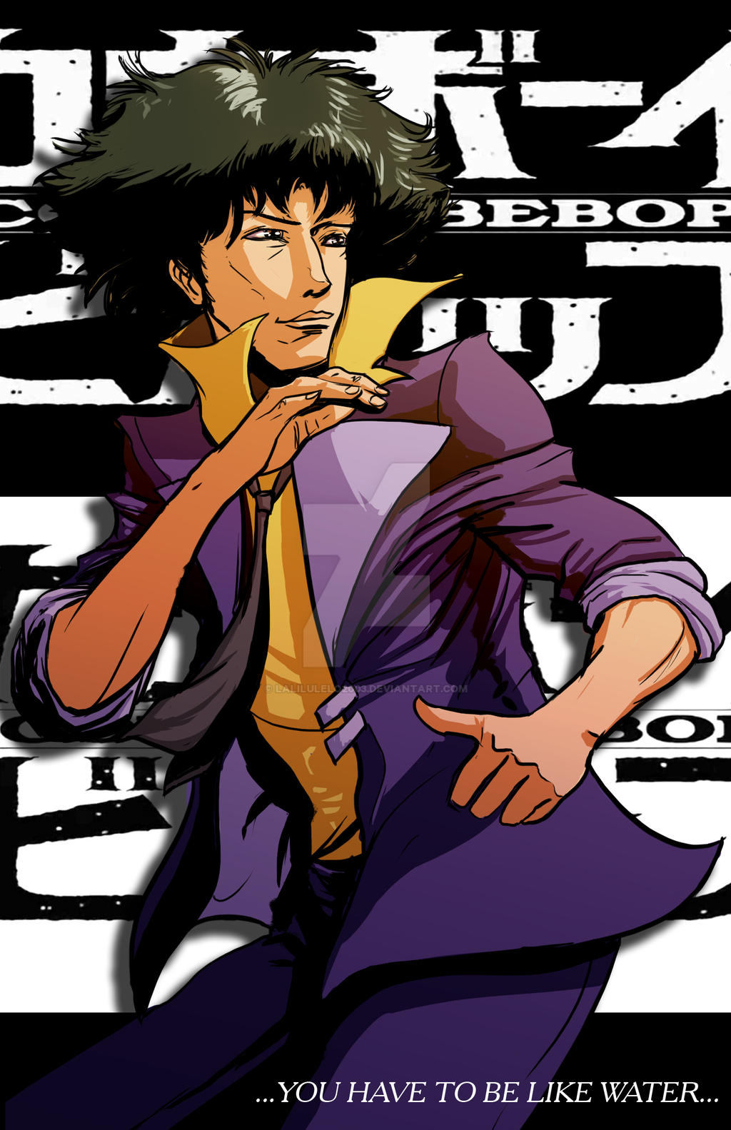 Spike Spiegel Like Water By Lalilulelo03 On Deviantart Spike Spiegel Like Water By Lalilulelo03 On Deviantart