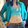 Rainbow Dash cosplay - update