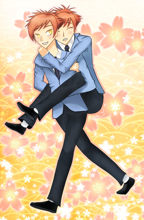 Hikaru and Kaoru Hitachiin by PixieSocks