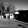 B/W House in Morning Light #9889