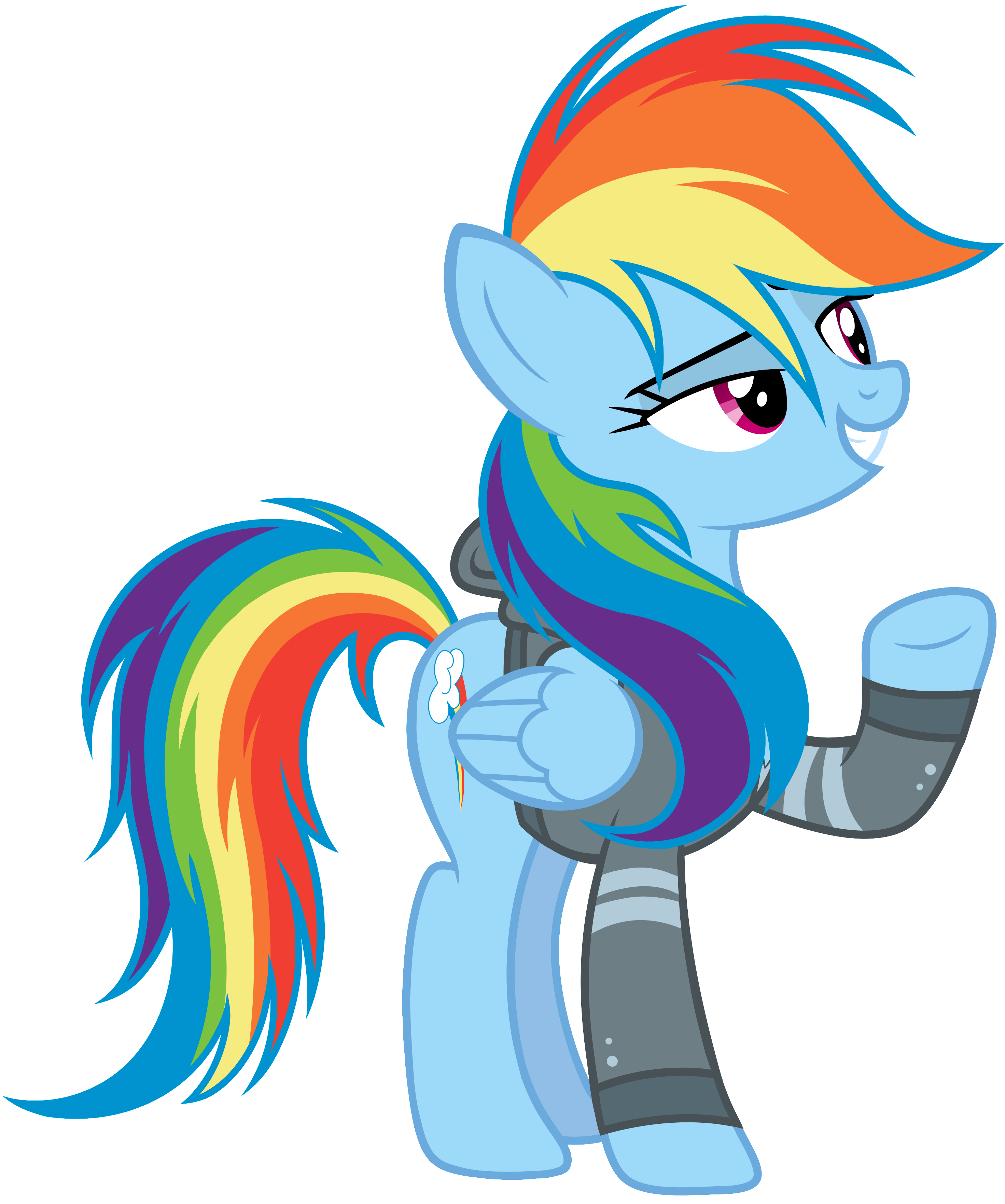 My Little Rappers- Dash Vector by KimmyArtMLP on DeviantArt