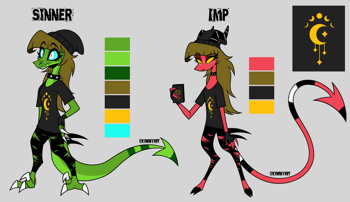 Hellaverse OCs by KimmyArtMLP on DeviantArt