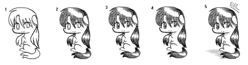 Tutorial: How To Draw And Shade A Pony By Pencil