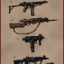 KSA37 series open bolt submachine guns