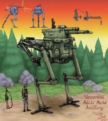 Mobile Mecha Artillery Spoonbill