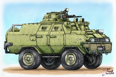 Overkill Armored Vehicle by plushman