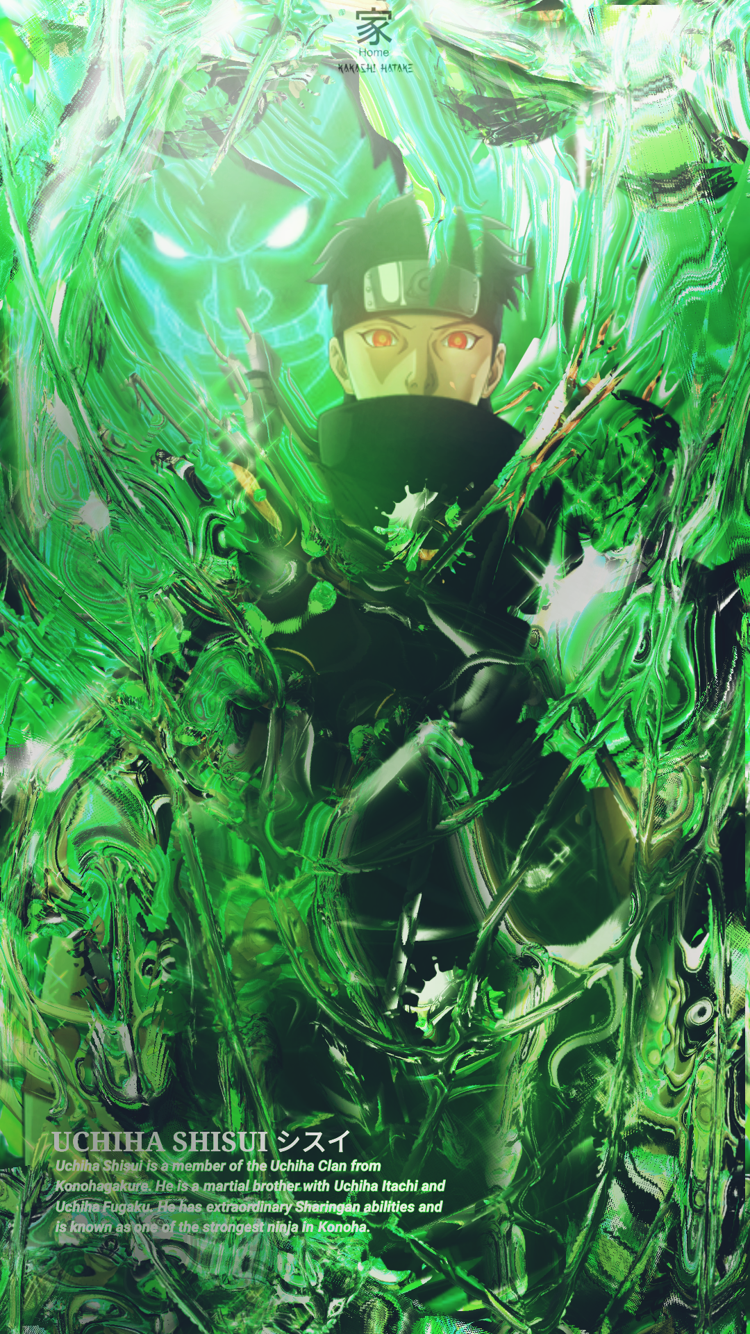 Shisui uchiha  Wallpaper naruto shippuden, Naruto uzumaki art, Naruto art