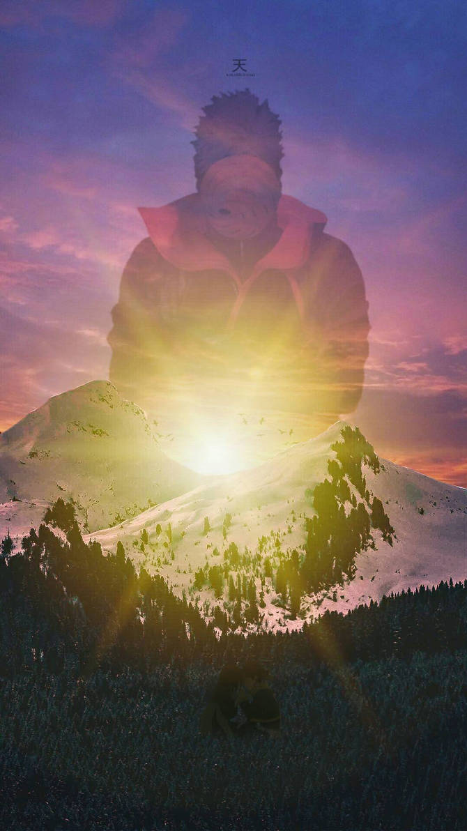 Wallpaper uchiha obito child rin nohara by FrostAI33 on DeviantArt