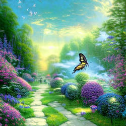 Fantasy Butterfly Path