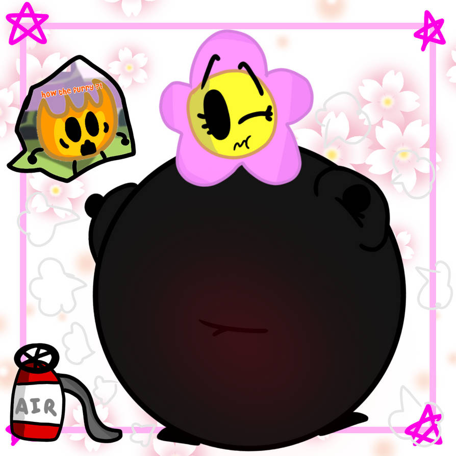 Flower Pokemon Inflation Flower inflation bfb by fuffy567 on DeviantArt