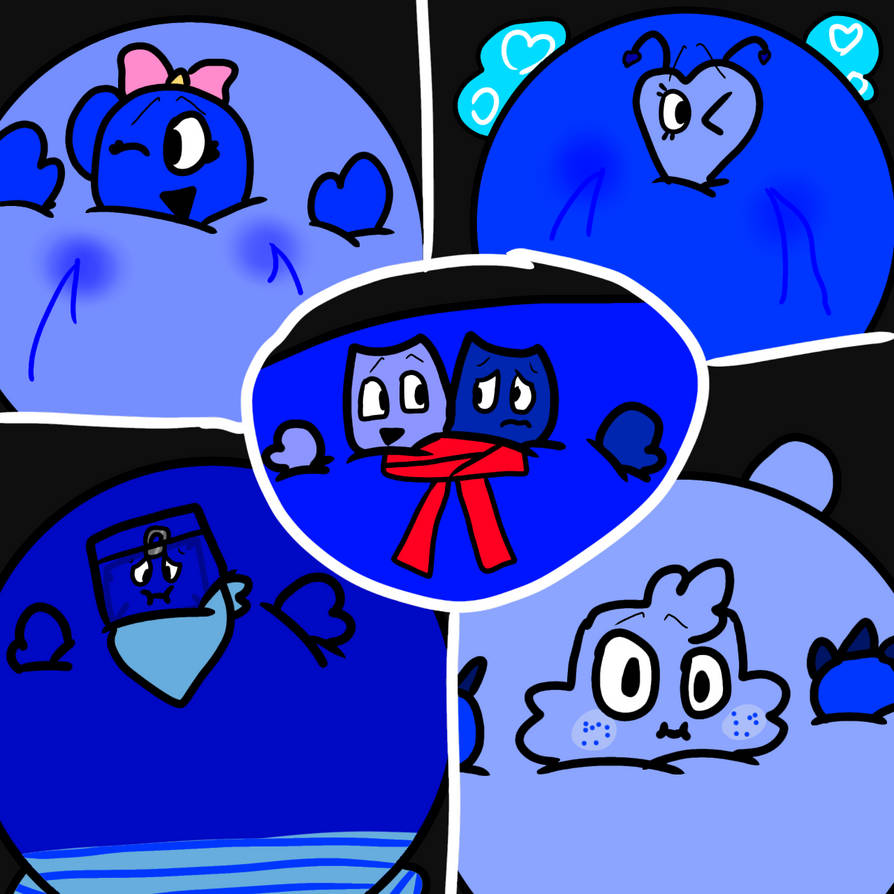 Blueberry Inflation Sibling Rivalry Inflation blueberry dandy world by fuffy567 on DeviantArt