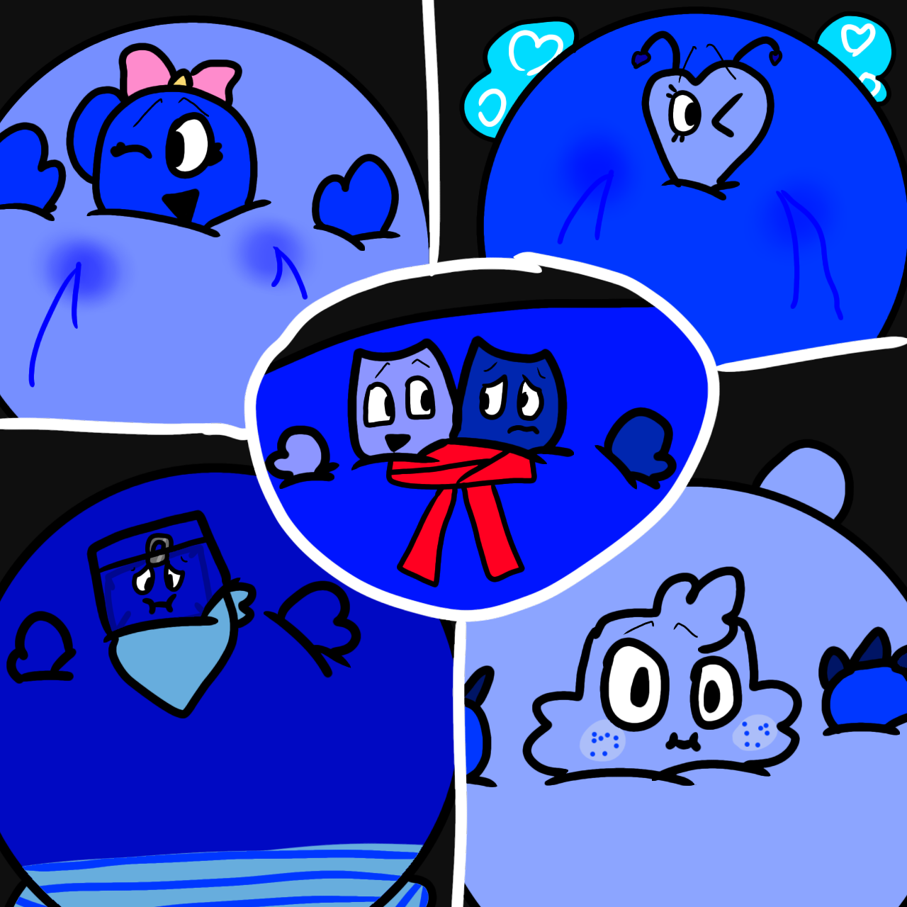 Blueberry Inflation Vyond Inflation blueberry dandy world by fuffy567 on DeviantArt