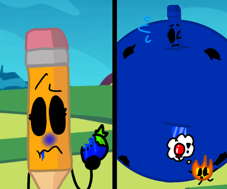 Bfb inflation blueberry by fuffy567 on DeviantArt